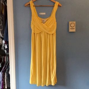 Yellow dress, size 10